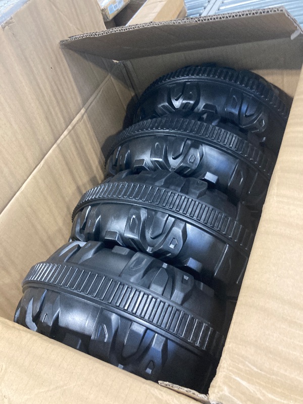 Photo 1 of **tires only**GarveeLife 24V Ride On Car for Kids, Battery Powered Ride On Toys with Remote Control, Kids Electric Vehicle, 4 Wheeler Electric Off-Road Utv Ride On Truck, Suspension, Led Lights, Blue