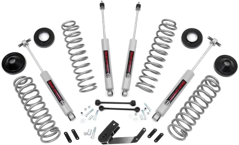 Photo 1 of ** MISSING PARTS ** Rough Country 3.25" Lift Kit for 2007-2018 Jeep Wrangler JK     