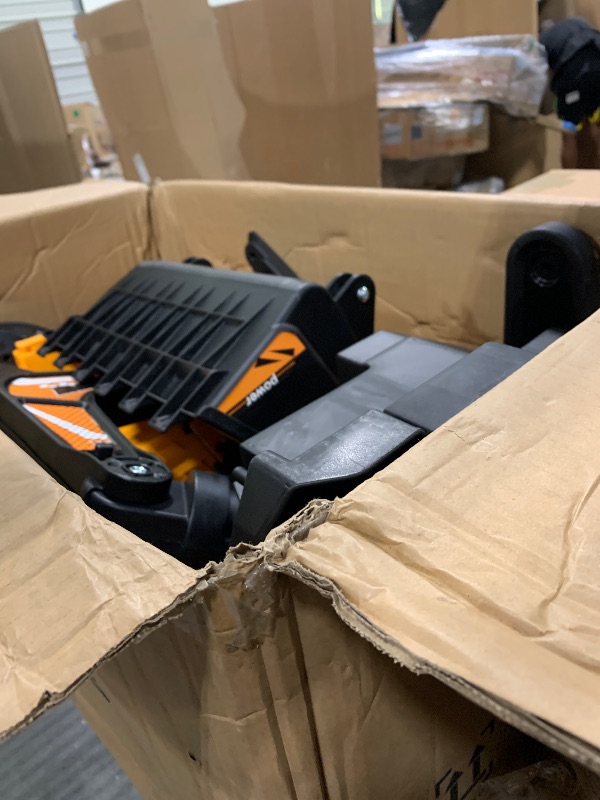 Photo 1 of **MISSING PARTS**Garvee Ride on Car - 3 in 1 Ride on Tractor with Shovel Bucket Digger Trailer - Remote Control Excavator with EVA Tires LED Light Music USB - 24v Ride on Toys for Big Kids - Yellow