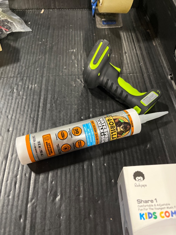 Photo 1 of **MISSING 1** Gorilla Waterproof Caulk & Seal Silicone Sealant, 10Oz Cartridge (Pack of 2) - Clear Caulking Sealant for Kitchen, Window, Bath, Marine, Door and More