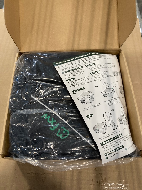 Photo 1 of (Not Suitable for Other Brands) FXW Exclusive Mesh Top Cover (Playpen not Included), Only Fits FXW Homeplus/Rollick Dog Playpen 24" H 8 Panels, Square?Patent Pending