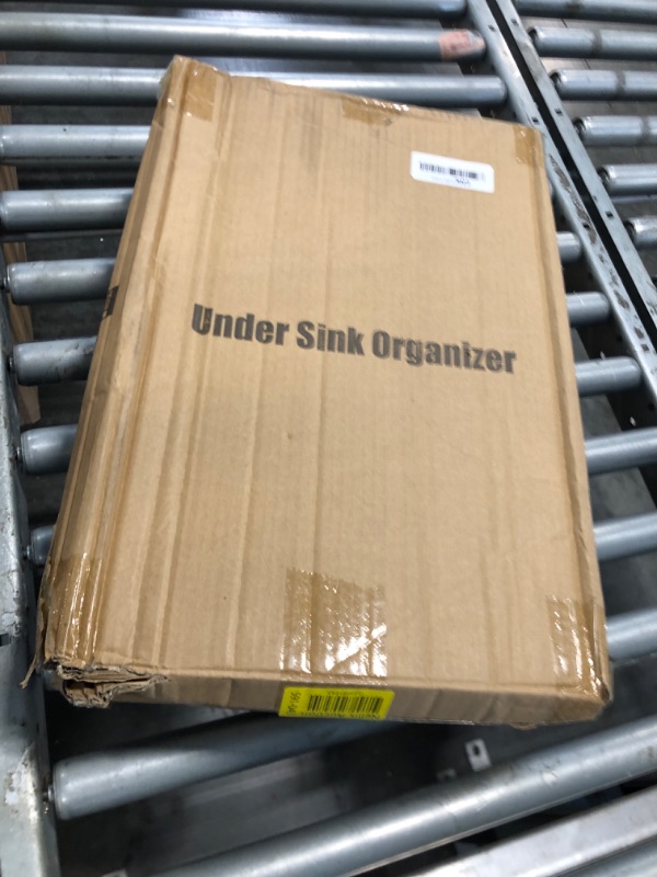 Photo 1 of ***missing parts***
Under Sink Organizer, 2 Packs 2 Tier Under Sink Organizers and Storage, Slide out Pull out Cabinet Organizer Shelf, Metal Sliding Drawer for Kitchen Bathroom Pantry Closet Rack(White)