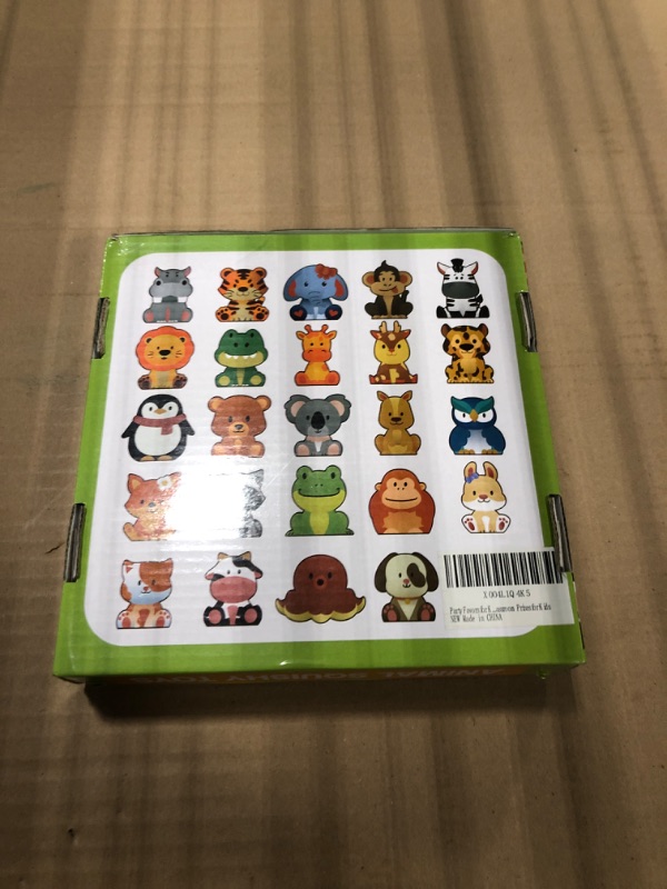 Photo 1 of ***** MISSING 5 ******** Party Favors for Kids 24PCS Safari Animal Squishy Toys,Goodie Bag Stuffers, Pinata Stuffers,Birthday Gifts for Boys & Girls,Treasure Chest Prizes,Classroom Prizes for Kids