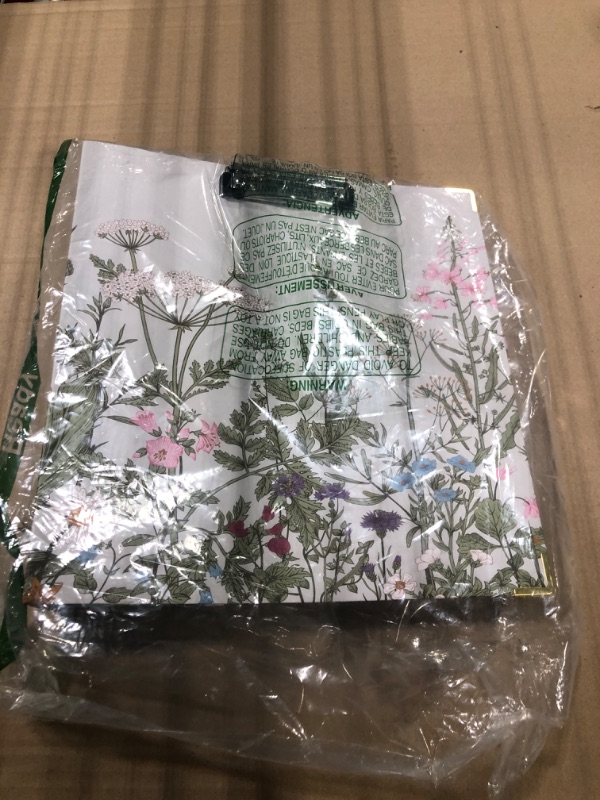 Photo 1 of **** JUST BINDER***** Binder 3 Ring 2 Inch, Cute Round Ring Binder with 6 Tab Dividers, 2 Interior Pockets, Binders Clipboard with Storage for Letter Size, Folders Organizer for School Office Supplies (Garden Flowers)