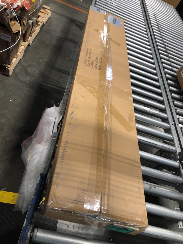 Photo 1 of ****SIMILAR ITEM***FLYJOE Floating Shelves for Wall Decor, Rustic Solid Elm Wood Floating Shelves Wall Mounted, Wall Shelves with Invisible Bracket for Living Room Bathroom Bedroom Kitchen, Walnut