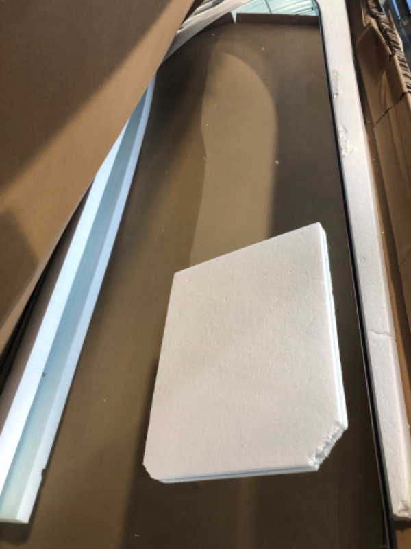 Photo 1 of ****SIMILAR ITEM**NEUTYPECHIC 63"x20" Full Length Wall Mirror for Floor & Wall Decor in Living Room - Gold Frame, Large Body Mirror (JJ00362ZZE-M-USAM021)