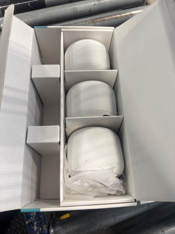 Photo 1 of *** THE 3 CHARGERS ARE MISSING *** TP-Link Deco X55 AX3000 WiFi 6 Mesh System - Covers up to 6500 Sq.Ft, Replaces Wireless Router and Extender, 3 Gigabit Ports per Unit, Supports Ethernet Backhaul, Deco X55(3-Pack)