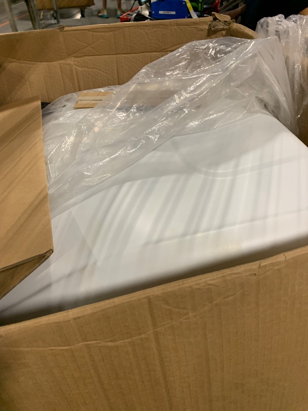 Photo 1 of VEVOR RV Air Conditioner, 13500 BTU Non-Ducted Rooftop RV AC Unit, 65 dB Quiet Design, Including Air Distribution Box, Operation Panel and Installation Hardware, for Campers, Vans, Trailers, White