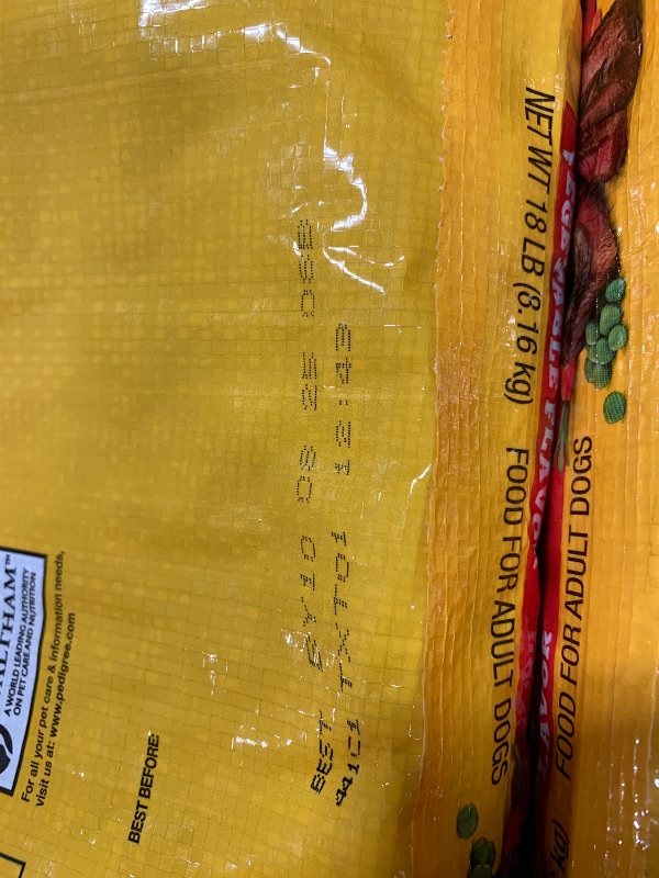 Photo 1 of ** FULL PALETTE - NO RETURNS - LAST SALE** Pedigree Complete Nutrition Adult Dry Dog Food, Grilled Steak & Vegetable Flavor, 18 lb. Bag ** DIFFERENT EXPIRATION DATES**