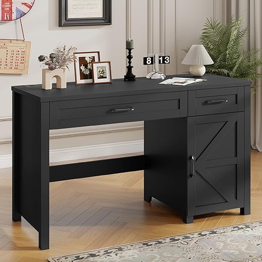 Photo 1 of [PICTURE IS NOT AN EXACT MATCH]Computer Desk with Drawers and Storage Cabinet, Workstation Computer Desk