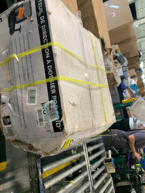 Photo 1 of *PARTS ONLY*****Missing part - Hydraulic cylinder******  Office Star ProGrid Breathable Mesh Manager's Office Chair with Adjustable Seat Height, Multi-Function Tilt Control and Seat Slider, Mid Back, Coal FreeFlex Fabric
