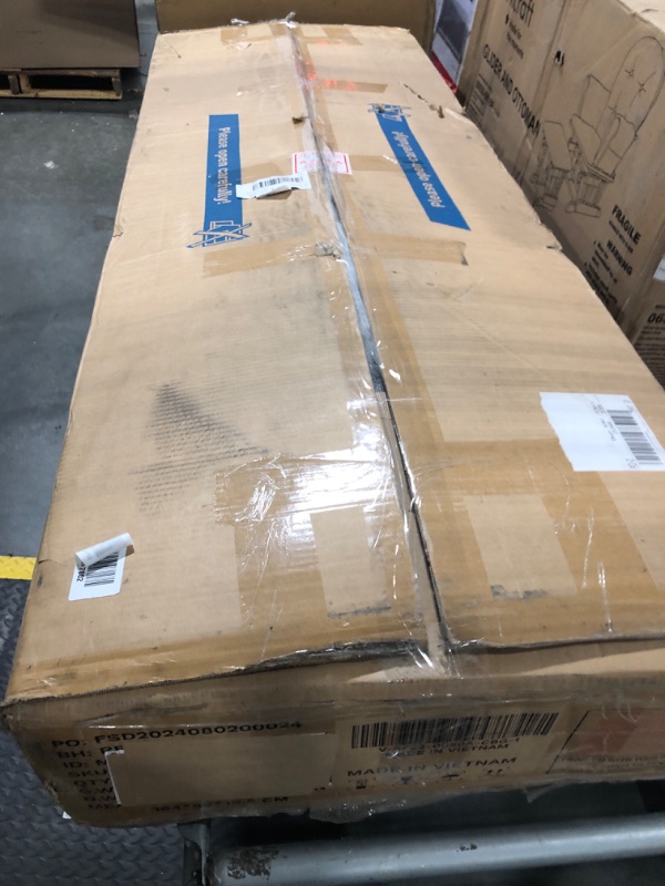 Photo 1 of *** FOR PARTS ***  Homall Sofa for Living Room, Couch with Convertible Chaise, 3 Seat L-Shaped Sofas, Comfy Corduroy Couches for Apartment, Small Space, Cream        