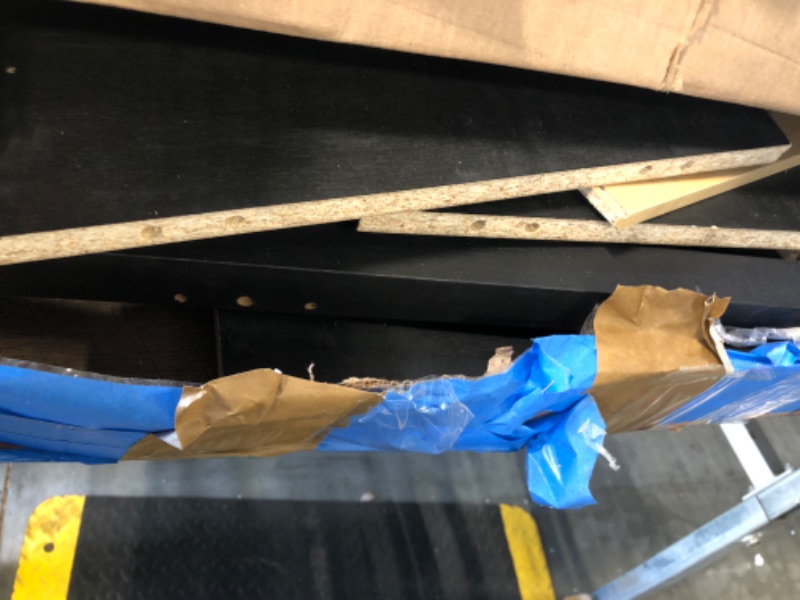 Photo 1 of Sauder Cottage Road L Shaped Desk Computer Desk with Drawers, Home Office Desk with Optional File Cabinet Storage, Cable Management, in Raven Oak Finish