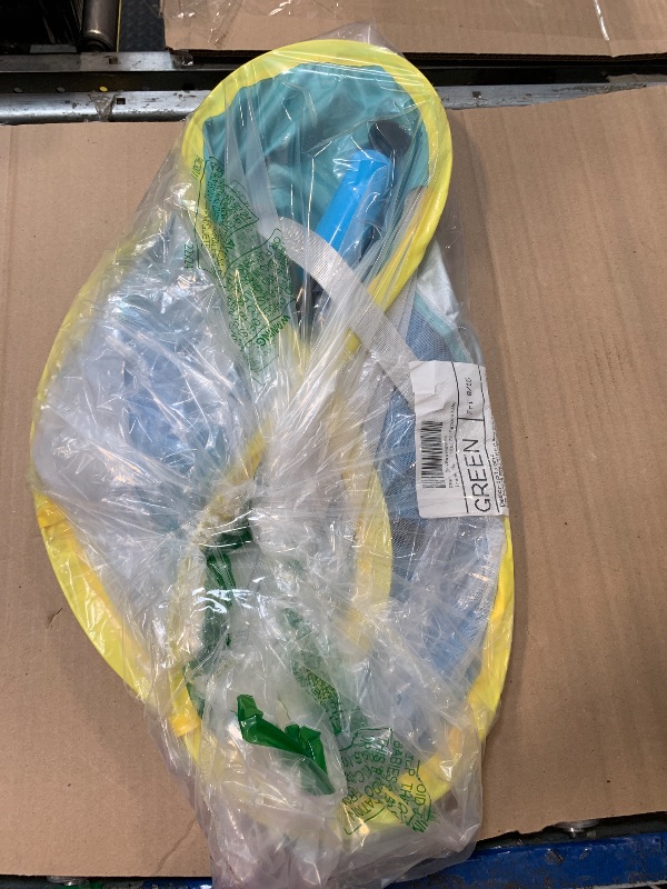 Photo 1 of Free Swimming Baby Inflatable Baby Swim Float with Sun Canopy Size Improved Infant Pool Floaties Swimming Pool Toys for The Age of 3-36 Months(Blue, Small)