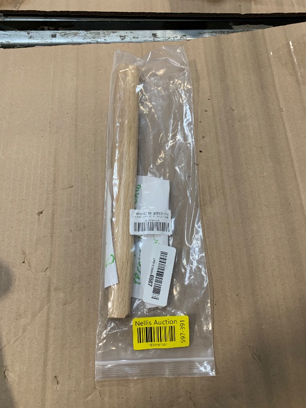 Photo 1 of ** 1 PACK ** HEVSTIL 2Pack 12.6 Inch Axe Handle Replacement - Hickory Wood Tool Handle for Axe Hammer Oval