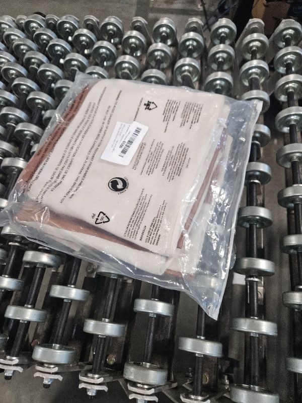 Photo 1 of ******HAVE BEEN USED MIGHT NEED TO WASH*****Set of 2 Tan and Cream White Decorative Throw Pillow Covers 18x18 Inch Faux Leather and Velvet Patchwork Pillow Cover,Modern Farmhouse Pillow Case for Living Room Couch Bed Boho Home Decor
