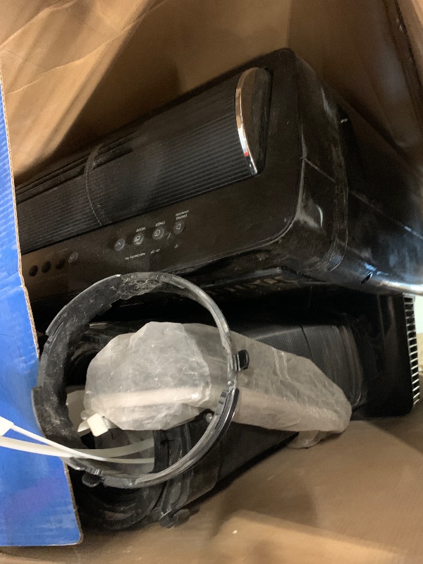 Photo 1 of ***USED*** Midea Duo 14,000 BTU (12,000 BTU SACC) High Efficiency Inverter Ultra Quiet Portable Air Conditioner, with Heat up to 550 Sq. Ft., Works with Alexa/Google Assistant, with Remote Control & Window Kit