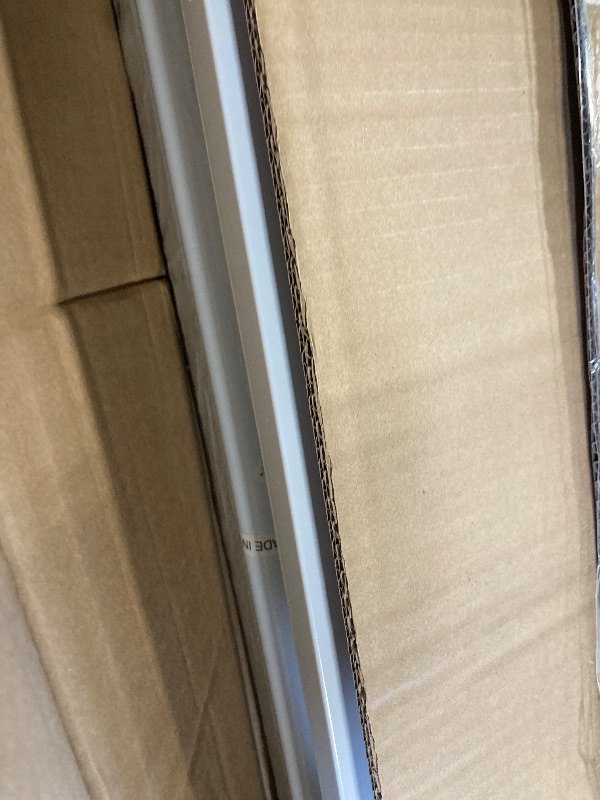 Photo 1 of ***FOR PARTS ONLY***VECELO White Queen Size Bed Frame Metal Platform/Mattress Foundation with headboard Footboard/Steel Slat Support/No Box Spring Needed/Easy Assembly