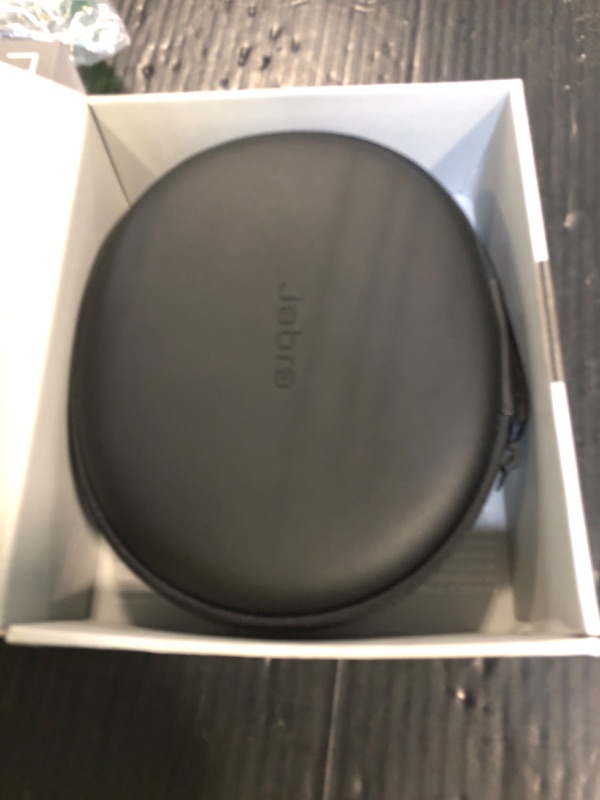 Photo 1 of ** MICROPHONE DAMAGED **     Jabra Evolve2 85 Wireless PC Headset – Noise Cancelling UC Certified Stereo Headphones with Long-Lasting Battery – USB-C Bluetooth Adapter – Black
