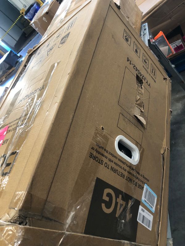 Photo 1 of 14Gal Portable Ultra Quiet Air Compressor, Max 115PSI 2HP 8.75CFM 70dB Oil-Free Low Noise Air Compressor for Auto Repair, Bike Tires, Garage Spray Painting 110V/60Hz