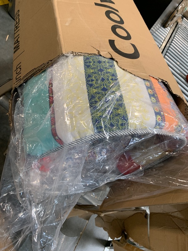 Photo 1 of **RETAIL $59** Bohemian Retro Japanese Floor Mattress, Vintage Floral Tatami Floor Mat, Portable Roll up Futon Mattress for Guest,Tavel 