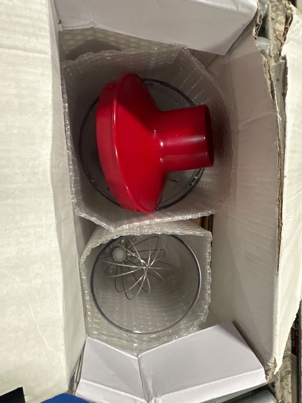 Photo 1 of **ATTACHMENTS ONLY** KOIOS 5-in-1 Hand Immersion Blender, 1000W 12 Speed Handheld Blender Stick with Copper Motor Stainless Steel Blade, 600ml Mixing Beaker,500ml Food Processor, Whisk, Milk Frother, Non-BPA, Red1039604661