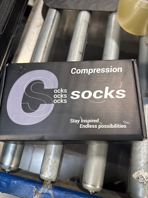 Photo 1 of Doctor's Select Copper Plus Size Compression Socks Wide Calf - 2 Pairs | 20-30mmHg Extra Wide Calf Compression Socks Women | Copper Socks for Swelling, Varicose Veins | Extra Wide Calf Compression Socks | Black Wide Compression Socks for Women & Men