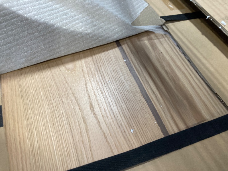 Photo 1 of ***MISSING HARWARE***ZNTS 60"-78" Extendable Dining, Farmhouse Wooden Kitchen with Removable Leaf, Large Expanding N752P272062N,
