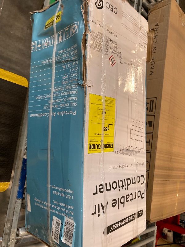 Photo 1 of 10,000 BTU Portable Air Conditioners, Portable AC With Remote for Room to 450 sq.ft 3 in 1 Air Conditioner With Dehumidification/Air Circulation/Timer And Window Kit