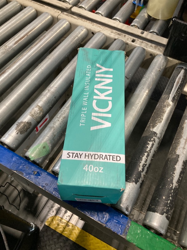 Photo 1 of  Water Bottle with Straw - 40 oz Stainless Steel Water Bottles, Big Water Jug Vacuum Insulated Waterbottle with Paracord Handle, Straw/Auto Spout Lid, Strap Sleeve, Metal Reusable Water Bottle Black