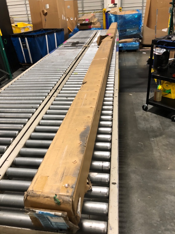 Photo 1 of ***Very Long Item*** Ekena Millwork 5 1/2"W x 5 1/2"H x 240"L 3-Sided (U-Beam) Rustic Sawn HeritageTimber Faux Wood Ceiling Beam, Kona Brown