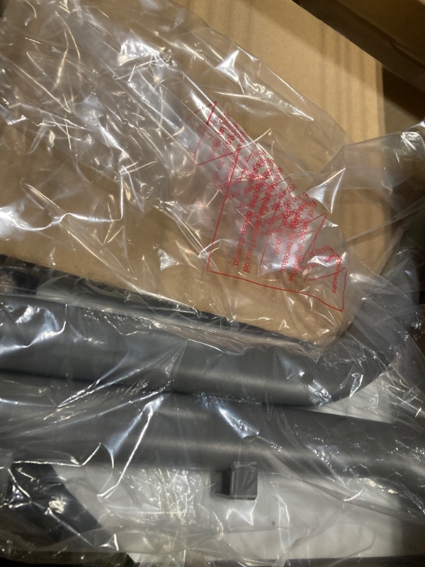 Photo 1 of Iceberg Officeworks Mobile Training Table with Two Locking Wheels, Gray and Charcoal, 72" L x 18" W x 29" H