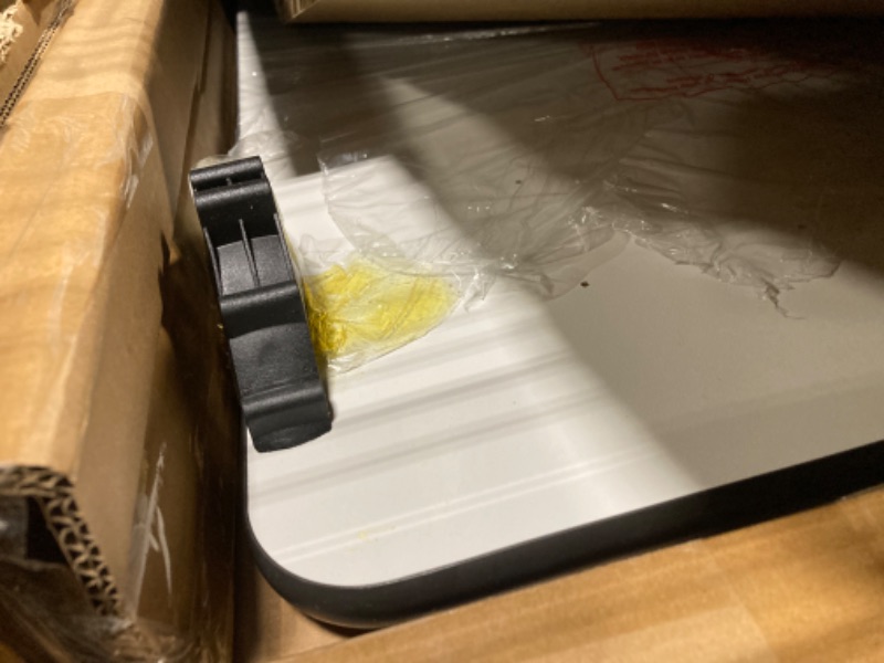 Photo 1 of Iceberg Officeworks Mobile Training Table with Two Locking Wheels, Gray and Charcoal, 72" L x 18" W x 29" H