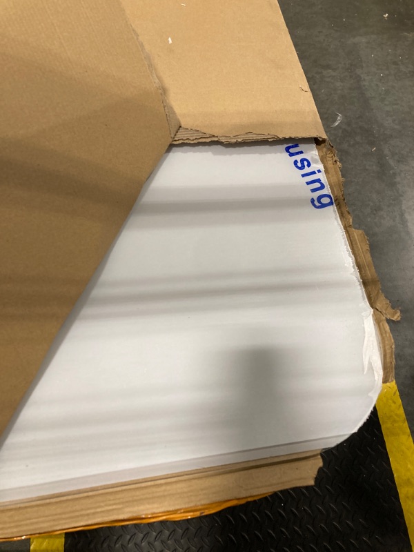 Photo 1 of [Large Size] Crystal Clear 1/5" Thick 59" x 47" Heavy Duty Hard Chair Mat, Can be Used on Carpet or Hard Floor