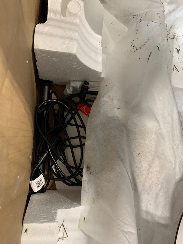 Photo 1 of *****NO RETURNS*******ECOVACS Goat A2500 RTK Robot Lawn Mower, Lidar-Enhanced RTK+Vision Navigation, Auto-Mapping, Dual Blades, Edge Precision Mowing, Perimeter Wire-Free, Suitable for 5/8 Acres Lawn, 50% Slope Capability
