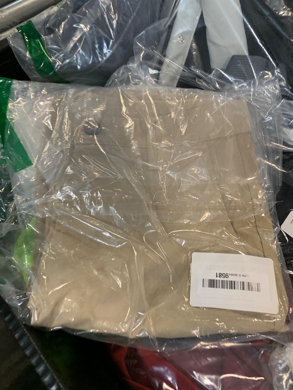 Photo 1 of 100% Cotton Slim Fit Men's Chino Pants Comfortable and Durable Work Pants for Men Ideal for Office or Casual Wear (US, Waist Inseam, 30, 30, Regular, Regular, Khaki)