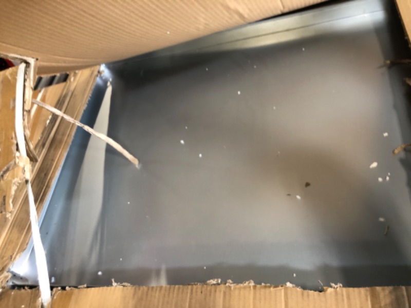 Photo 1 of **8FOR PARTS***HARDURA Stainless Steel Prep & Work Table 30 x 48 Inches NSF Heavy Duty Commercial with Undershelf and Backsplash, Galvanized Legs for Commercial Food Prep