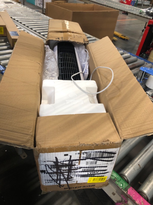 Photo 1 of ***FOR PARTS ONLY****AEROZY Windowless Portable Air Conditioner, 45.3" Evaporative Cooler with Remote for Room No Window, Digital Display, 12H Timer, Quiet Cooling Fan for Bedroom and Indoor Use