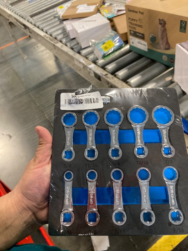 Photo 1 of 12 Pcs Torque Wrench Adapter Set Metric, 3/8 Drive Torque Wrench Adapter, 12 Points, Torque Adapter Set Including 5/8, 11/16, 3/4, 13/16, 7/8, 5/16, 3/8, 7/16, 1/2, 9/16 With 1/2 & 1/4 Adapters
