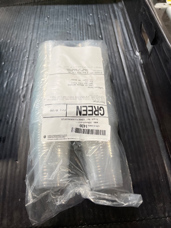 Photo 1 of [100 Pack 8 Oz ] Plastic Cups, Plastic Cups, Clear Plastic Cups 8 Oz Clear Cups, Disposable Clear Plastic Cups Water Cups Disposable Cups, 8 Oz Water Clear Plastic Cups Clear Plastic Cups Plastic Cups