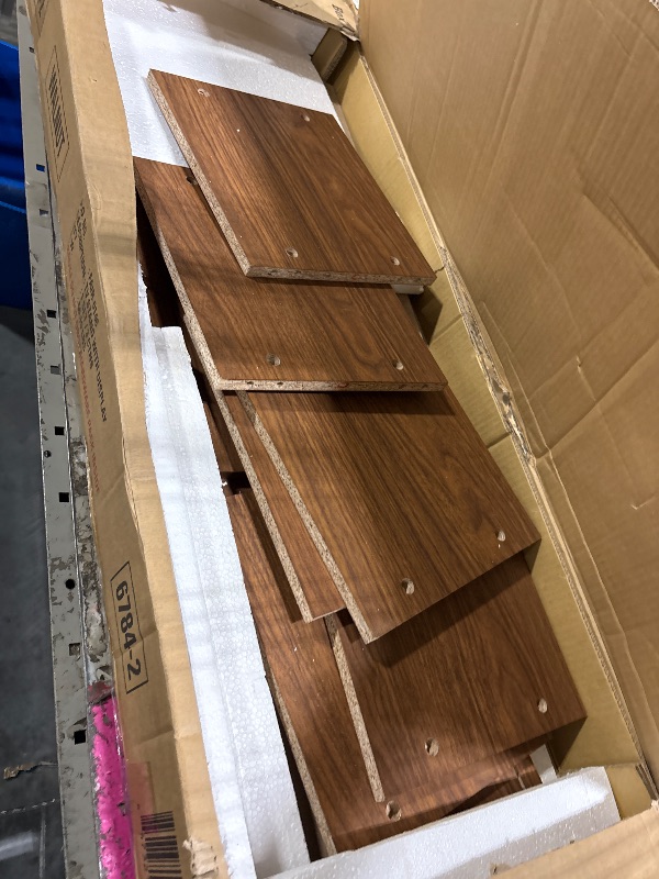 Photo 1 of ***THIS IS BOX 2 OF 3-MISSING BOXES 1 AND 3**
BAXTON STUDIO Haversham Mid-Century Retro Modern TV Stand Entertainment Center and Display Unit