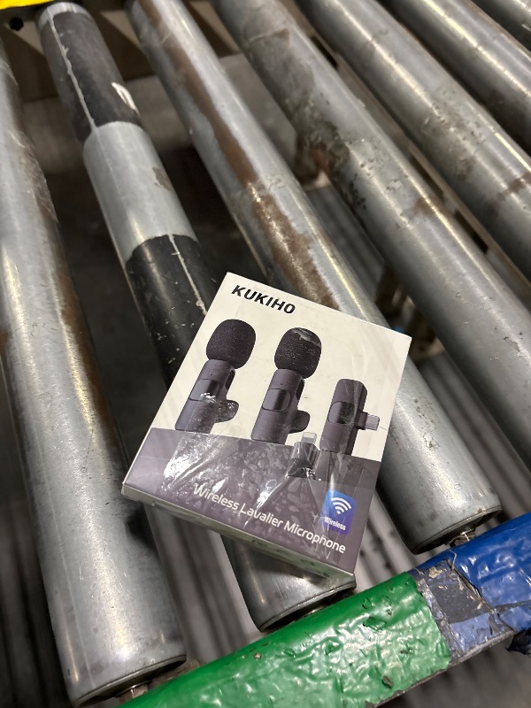 Photo 1 of 2 Pack Wireless Lavalier Microphone for iPhone iPad and Android Phone, Lapel Mic Plug and Play Wireless Mic Noise Reduction Mini Microphone for Video Recording Interview Podcast Vlog YouTube Tiktok