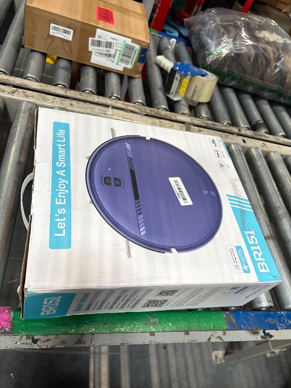 Photo 1 of ***heavily used**
XIEBro Life Robot Vacuum and Mop Combo, 2 in 1 Vacuum Robot with WiFi/App/Voice, Schedule, Water Tank and Dustbin, Self-Charging, Slim, Ideal for Hard Floor, Pet Hair, Carpet