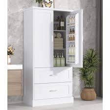 Photo 1 of **SIMILAR ITEM**\
**SIMILAR ITEM***

White 72 in. H Multi-Functional Storage Cabinet with Drawer, Adjustable Shelf


