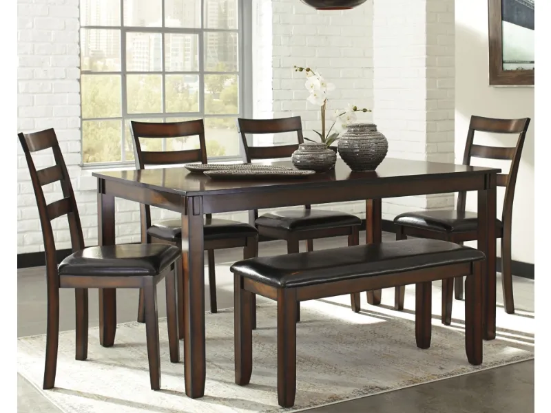 Photo 1 of **WILL NEED TRUCK**Coviar Dining Table and 4 Chairs and Bench
