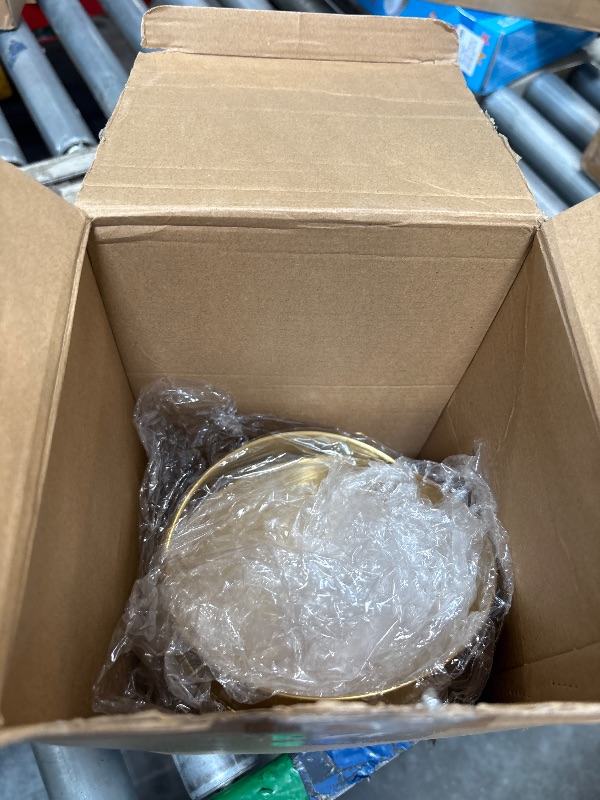 Photo 1 of ****MISSING 5 BOWLS*****Nuogo 10 Pcs Stainless Steel Mixing Bowls Decorative Esthetician Bowls for Wedding Party Baking Prepping Serving Facial Food Salad Fruit Snack Soup Cereal(5.9 Inch,Gold)