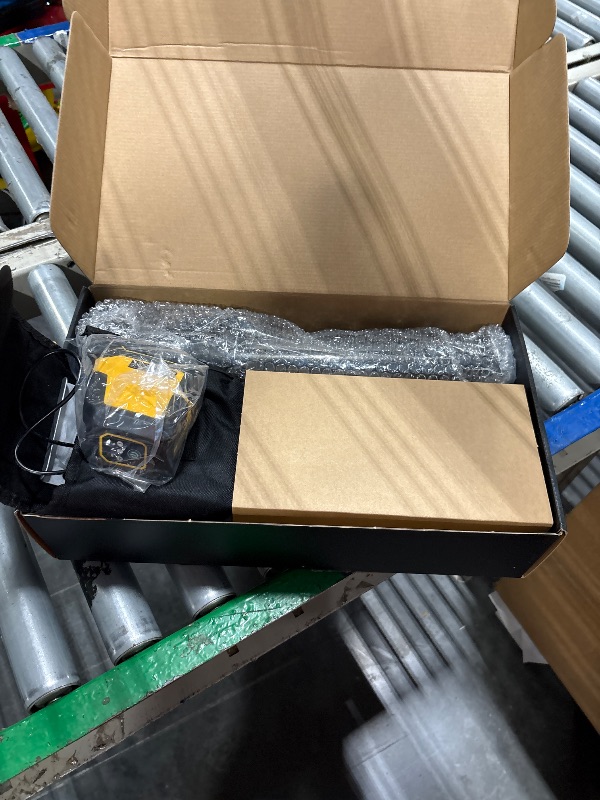 Photo 1 of PREXISO Laser Level with Tripod - 100Ft Rechargeable Dual Modules Line Laser, Self Leveling Wide Angle Cross Leveler Tool for Construction, Floor Tile Renovation with Magnetic Base, Target Plate, Bag