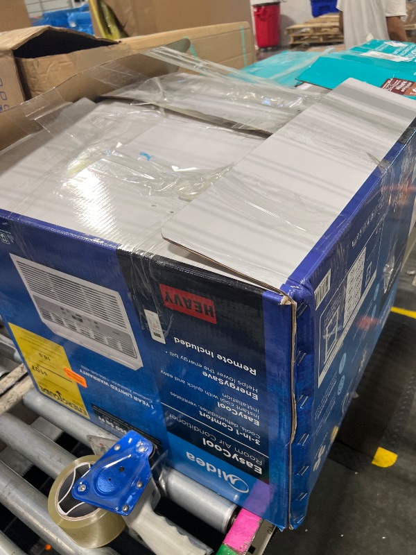 Photo 1 of *** BROKEN *** FINAL SALE FOR PARTS ONLY ****Midea 12,000 BTU EasyCool Window Air Conditioner, Dehumidifier and Fan - Cool, Circulate and Dehumidify up to 550 Sq. Ft., Reusable Filter, Remote Control