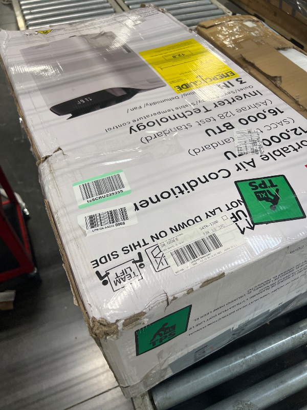 Photo 1 of *** DAMAGED FINAL SALE NO RETURNS *** Humhold Inverter 16000BTU Portable Air Conditioners with Remote, Free Stand Cooling Portable AC Unit for Room up to 800 sq.ft, with Dehumidifier & Fan, Dual Hose, Quiet Sleep Mode(45dB), Windows Kit