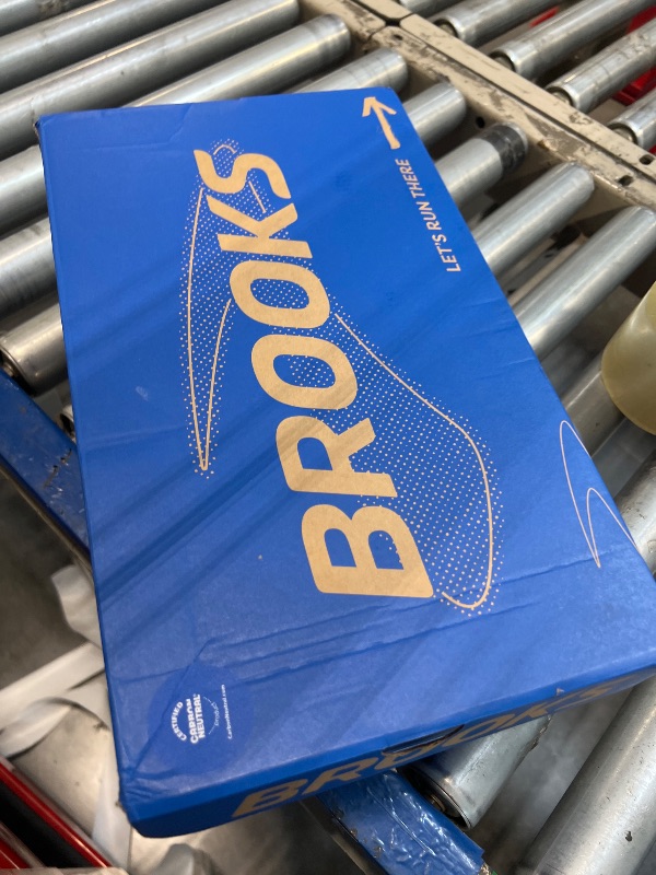 Photo 1 of [Some scuffing] Brooks Men’s Ghost Max 2 Neutral Running & Walking Shoe - Ebony/Cockatoo/Blue Sapphire - 12 Wide